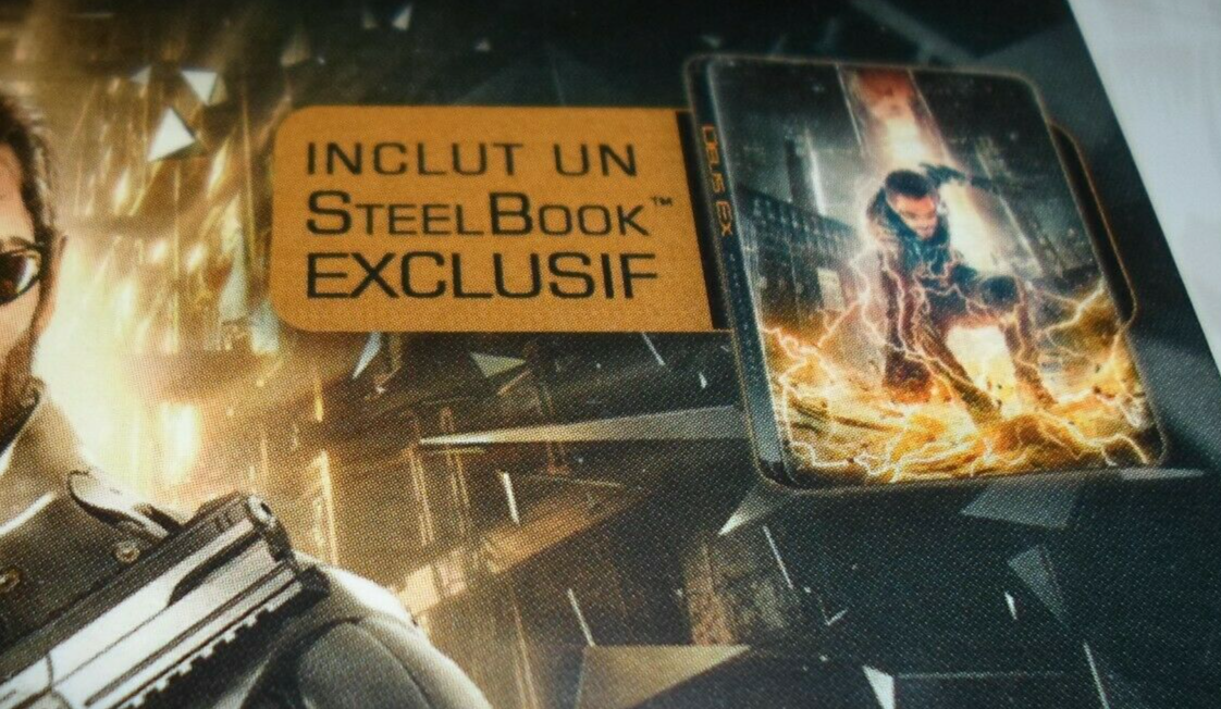 Deus Ex Mankind - Édition Day One Steelbook - Sony Playstation 4 PS4