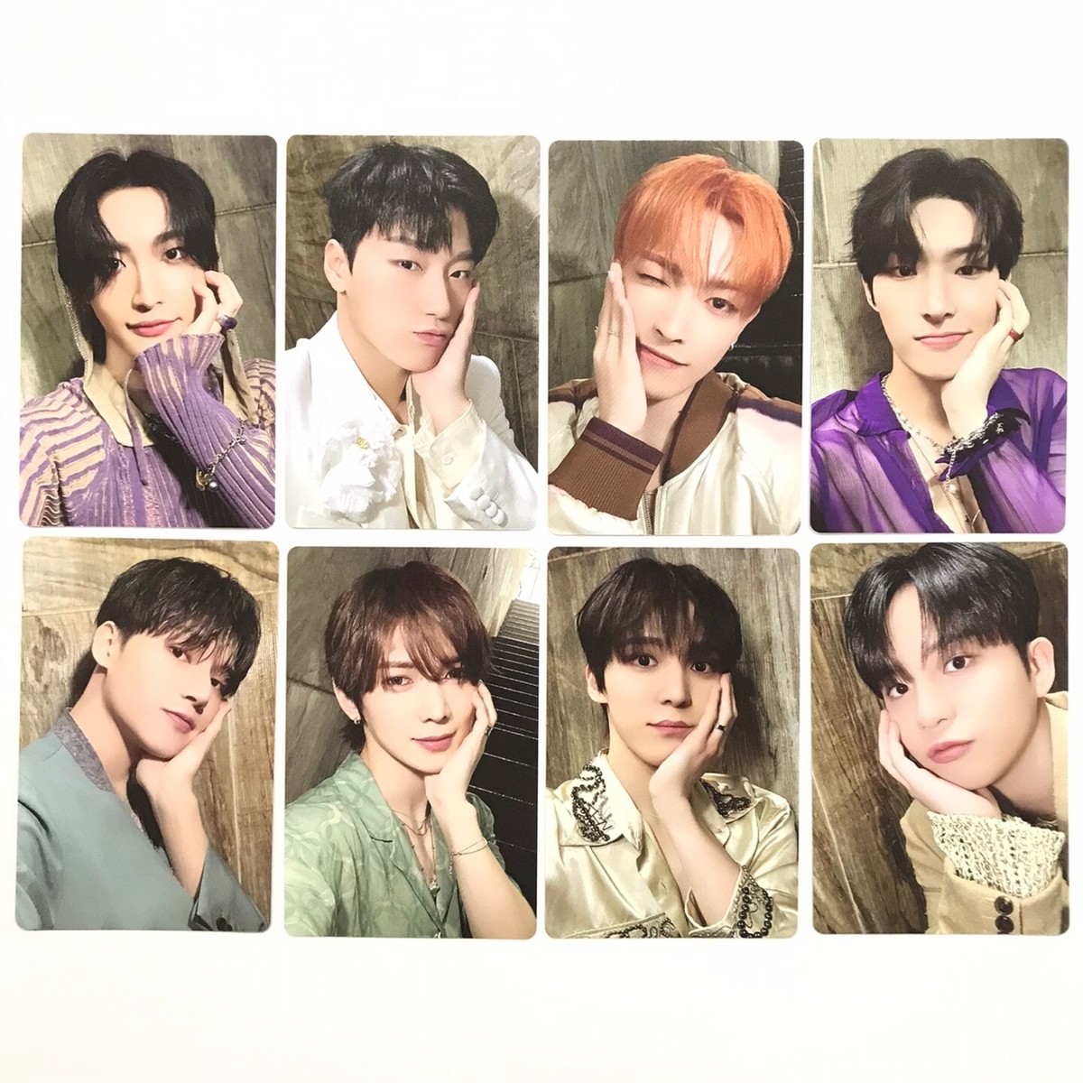 ATEEZ - ATEEZ GOLDEN BLUE HOUR 封入 OT8 コンプ セット ATEEZ - ATEEZ GOLDEN BLUE HOUR 封入 OT8 コンプ セット ATEEZ