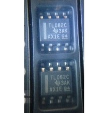 10PCS NEW TL082 IC TI SOP 8 JFET-INPUT OPERATIONAL AMPLIFIERS   