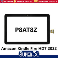 Amazon Kindle Fire HD 7 2022 P8AT8Z Replacement Digitizer Touch Screen Glass -UK