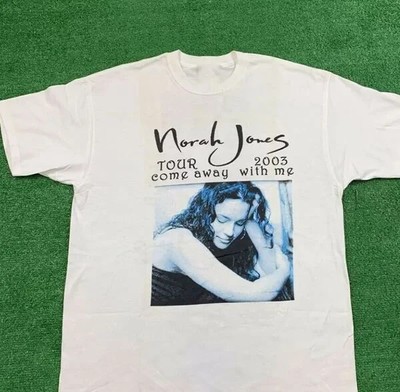 Norah Jones Come Away With Me Cotton White S-5XL Unisex Shirt BT989