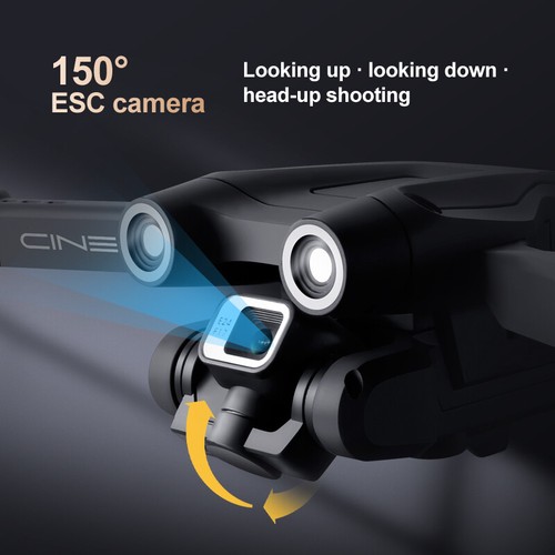 RC Drone WIFI FPV Wide Angle 4K Dual HD ESC Camera Obstacle Avoidance Quadcopter - Bild 5 von 21