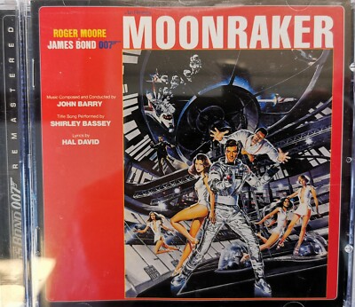 MOONRAKER - SHIRLEY BASSEY ~ JOHN BARRY ~ REMASTERED VERSION ~JAMES BOND 007~ CD