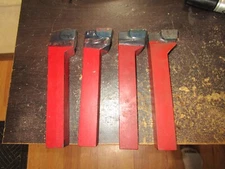 4 NOS HUGE 1" Square ADAMAS FL-16 434 Carbide Tipped Lathe Tool Bits USA