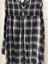 Knox Rose dress by Target - XL - long sleeve mid thigh - black and grey plaid