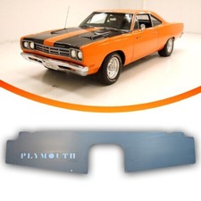 Radiator Support Show Panel W Plymouth Cutout Fits 1969 Road Runner Belvedere Radiator Support Show Panel W Plymouth Cutout Fits 1969 Road Runner Belvedere