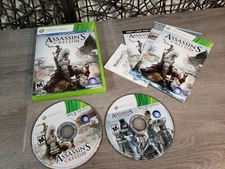 Assassin's Creed III 3 — Complete Fast Free Shipping (Xbox 360, 2012) RATED M