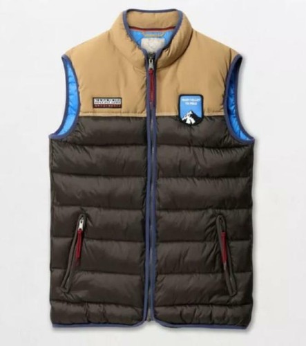 Napapijri Vest Aric Green MIS-S | eBay