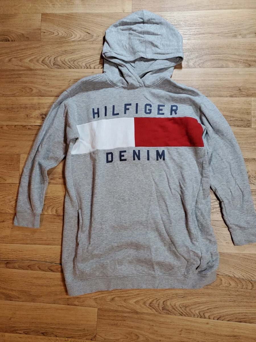 Tommy hilfiger logo hoodie dress top