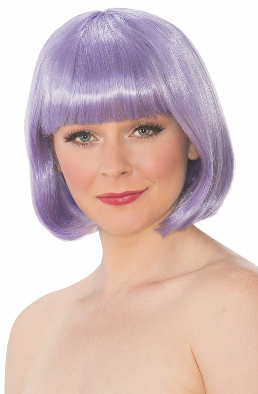 Rubie's Women's Glow Bob Wig, Purple, One Size