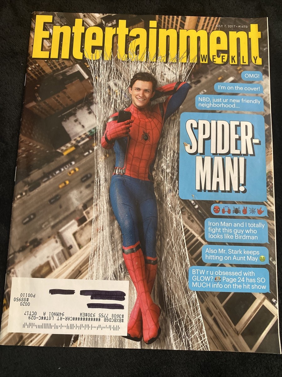 Entertainment Weekly アベンジャーズ スパイダーマン Spider-Man! Entertainment Weekly Magazine July 7, 2017 spiderman