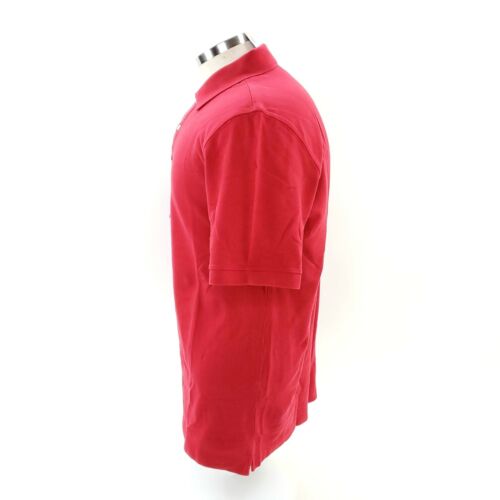 Vineyard Vines Herren Medium rot kurzärmlig einfarbig Poloshirt 100 % Baumwolle - Bild 5 von 10