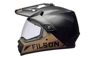 ベルフィーユみんと36 Filson X Bell MX-9 Adventure Motorcycle Helmet XS 53-54 CM Black