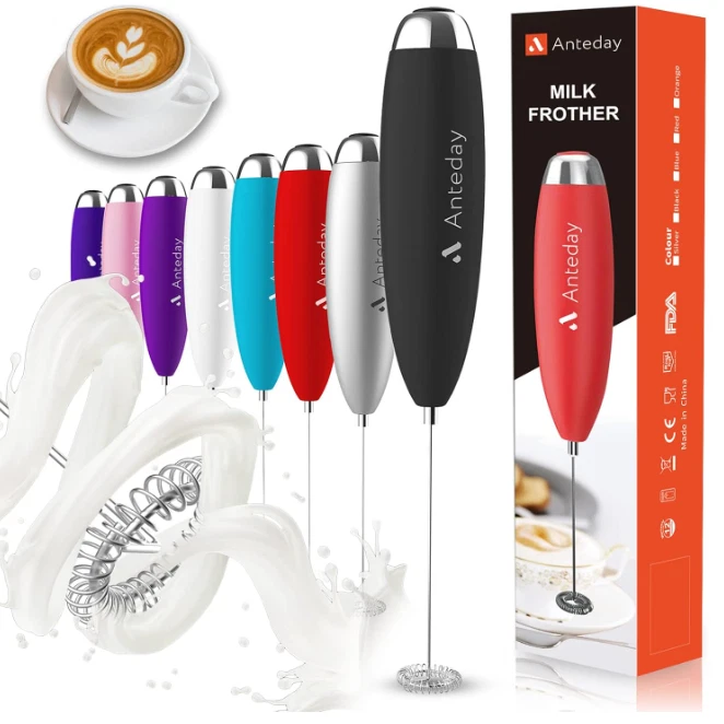 Milk Frother, Frother for Coffee, Frother Handheld, 2024 Upgrade Matcha Whisk