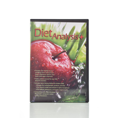 Diet Analysis Plus 7.0 Win/Mac Cd-Rom Updated by Wadsworth 2006, Digital