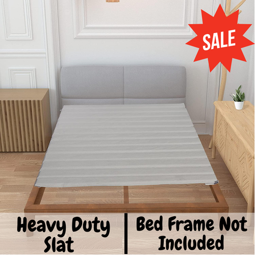 Covered Wooden Bunkie Board Slats for Bed Frame Heavy Duty Twin Full