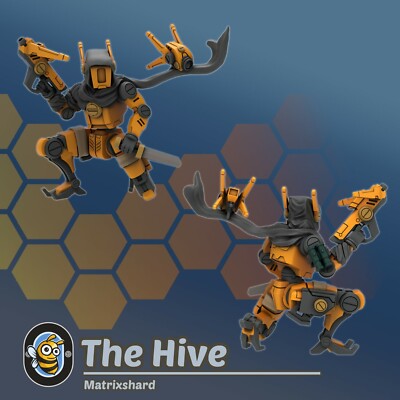 Wargames kompatibel - Vanguard Matrix Shard Warriors, Fire Team, The Hive