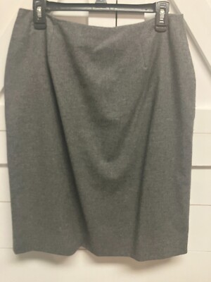 BLOOMINGDALES WOOL BLEND SKIRT SZ 12 23 1/2