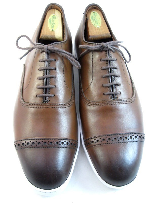 allen edmonds dress sneakers Park Avenue 2.0 Oxford Sneaker in Black Leather, size 8.5 3E FlyForm removable insole provides enhanced support and shock absorption Men's Dress Sneakers | Free