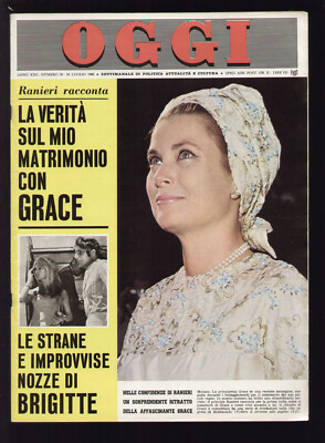 HEUTE 30/1966 GRACE MONACO 007 BOND ROMY SCHNEIDER BARDOT MISS UNIVERSE ARVIDSSON