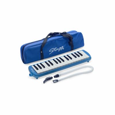 STAGG Melodica mit Tasche blau