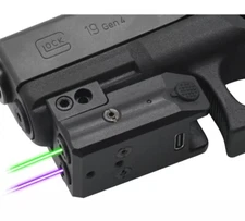 HiLight P3PG Purple Laser and Green Laser Sight - USB Rechargeable 