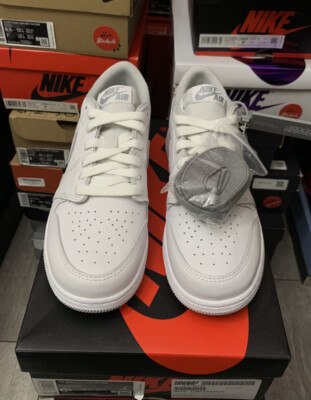 Nike Air Jordan 1 Low OG Neutral Grey White Shoes CZ0858-100