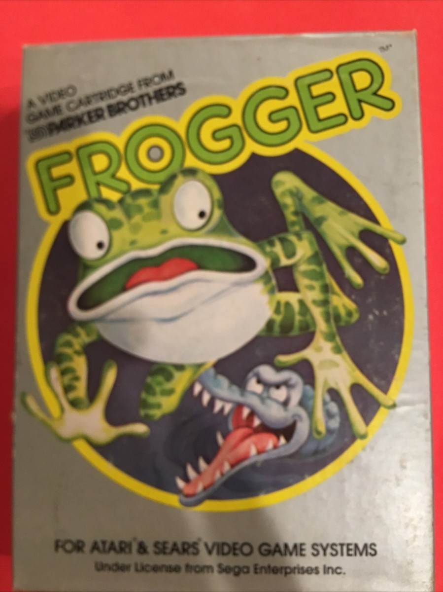 Frogger (Atari 5200, 1982, No. 5300,Parker Brothers) Tested Game