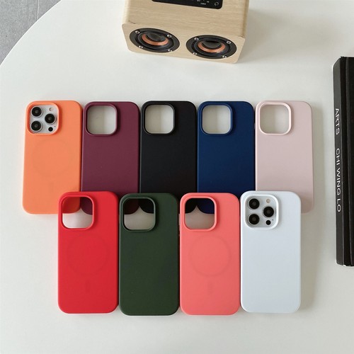 Ultra-Thin Portable Magnetic Silicone Case f Apple Iphone 15 Pro Max Smartphone - 第 1/14 張圖片