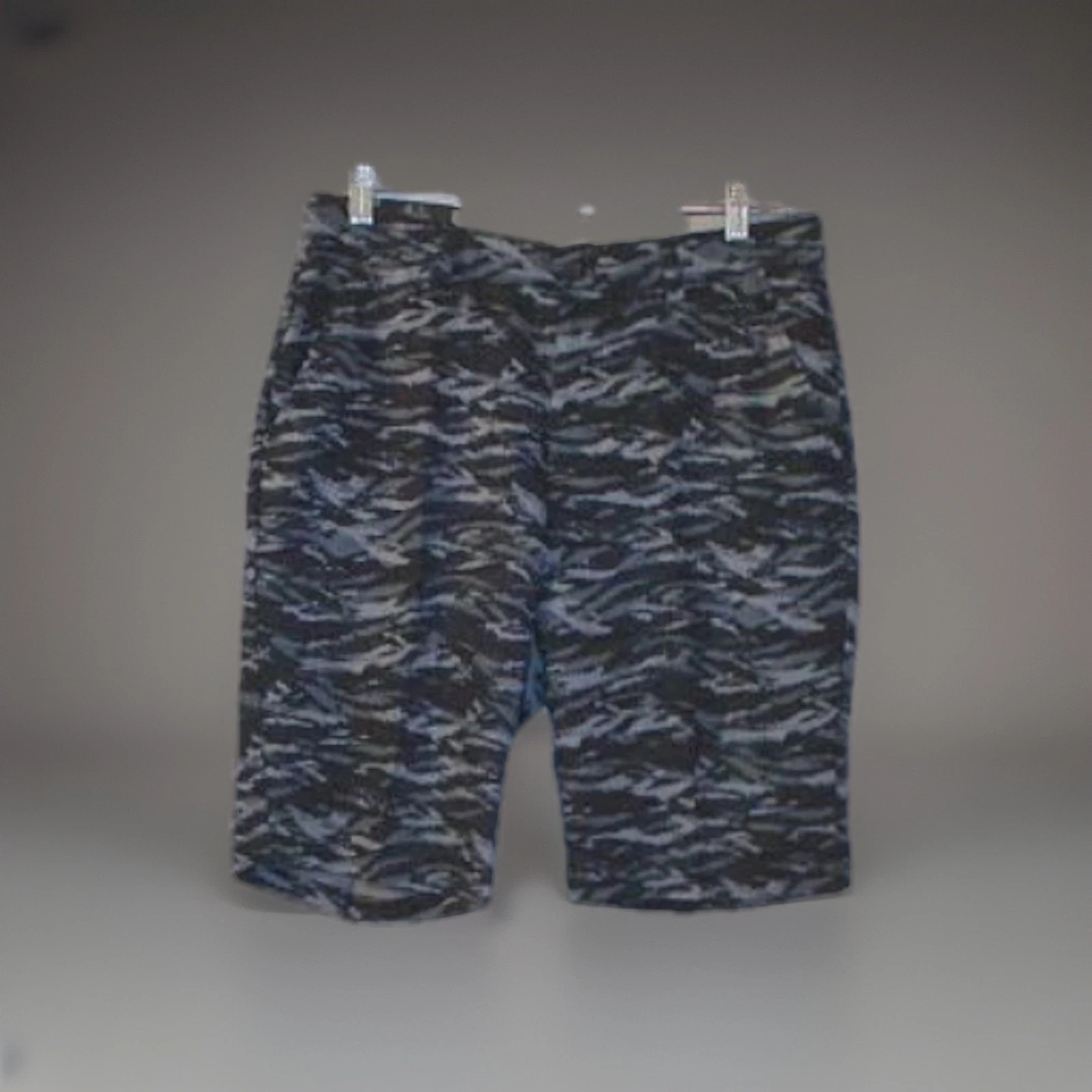 Greg Norman Mens Stretch Shorts 30 Camo UPF Microlux ML75 Golf Hike Gorpcore NWT