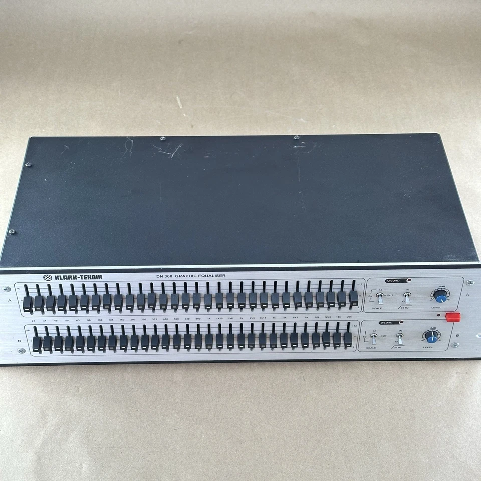 Klark Teknik DN360 Dual 31-Band Graphic Equalizer – Used - Image 4 of 4