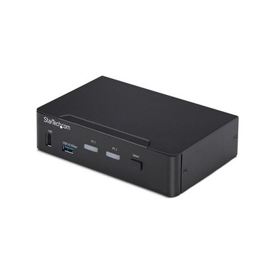 StarTech.com 2-Port DisplayPort KVM-Switch 4K 60Hz DP 1.2 EDID Management 2-Port