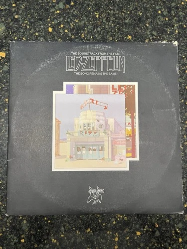 Led Zeppelin - Film The Song Remains The Same 33 RPM Vinyl LP SS 2-201 ‎