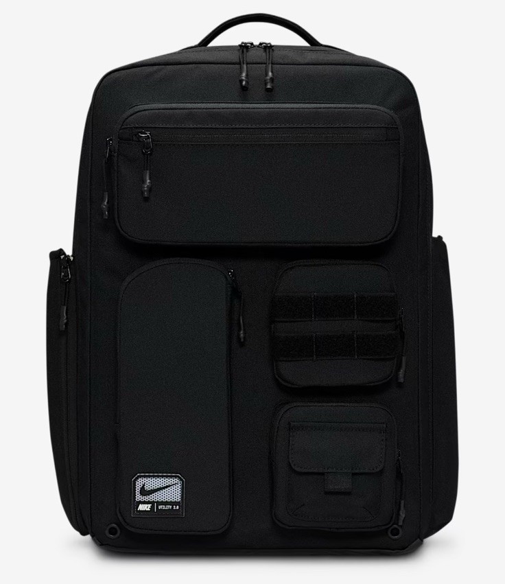 New Nike Utility Elite 2.0 Large Backpack Black (37L) FN4173-010