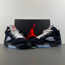 HF3976-001 Air Jordan 5 Retro OG GS 'Black Metallic Reimagined'