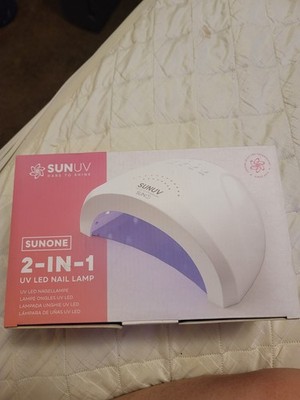 SUNUV SUN2C SUNONE 2-in-1 UV LED NAIL LAMP/ NEW UNISED with /Box  & Power Cord