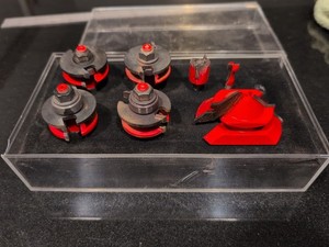 Freud Router Bit Set Cabinet Door 99-261 16-104 70-104 99-034 