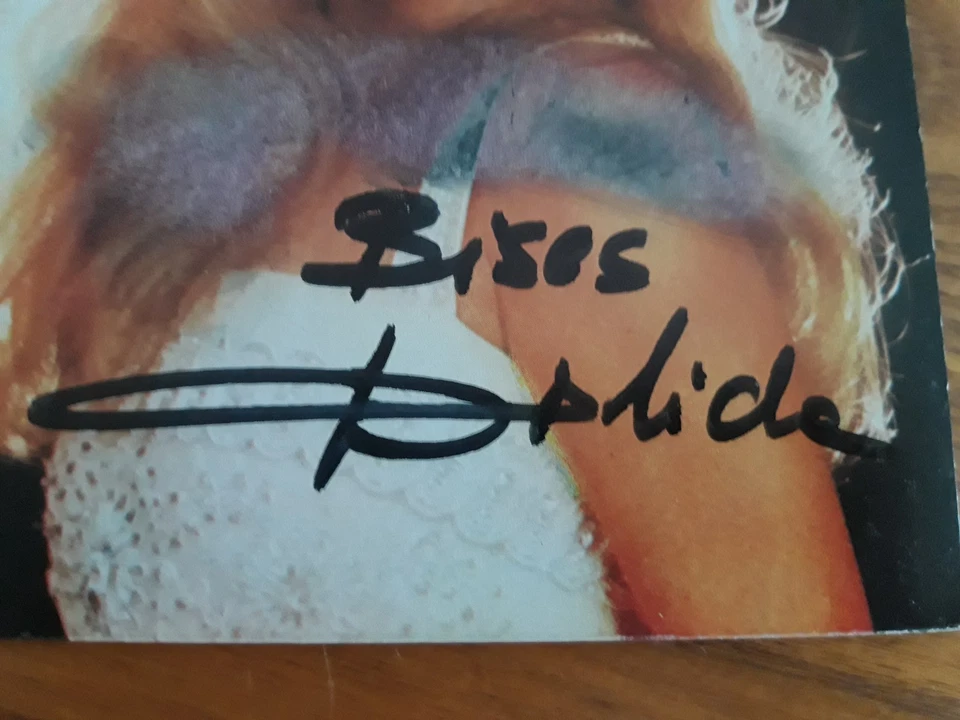 DEDICACE Par DALIDA Femme Est La Nuit  FRENCH SP SONOPRESSE IS 45.728  1976  EX+ - Image 2 of 4