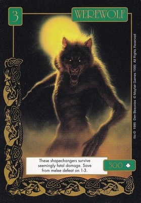 Werewolf - FAD Base Set - Fantasy Adventures CCG