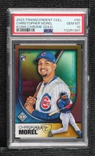 2023 Transcendent Collection Gold Refractor 8/10 Christopher Morel PSA 10 13u1