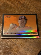 2015 Bowman's Best Heritage Orange Refractor 17/25 Rafael Devers 