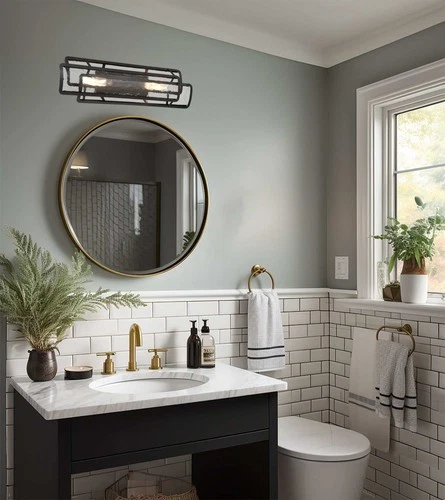 Minka Lavery 5263 Bella Collina 30"W Vanity Light - Coal - Picture 3 of 10