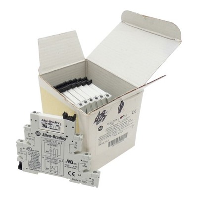 8x Allen-Bradley 700-HLT1L1 Ser:A 110-125V AC/DC 6A Interface Module -unused-