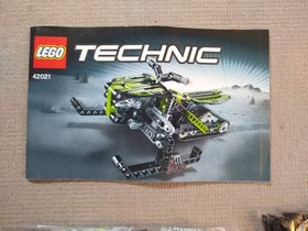 LEGO Technic 42021 Snowmobile and 93952 Quadbike Complete