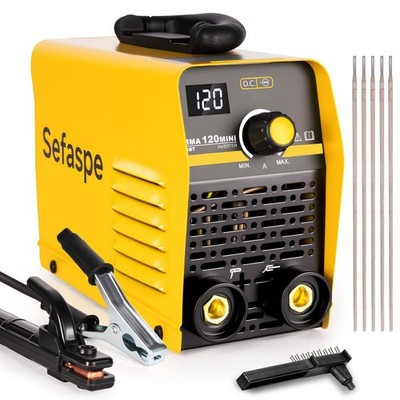 Sefaspe 110V Smart Welder with Digital Display, 120A Portable Welding Machine...