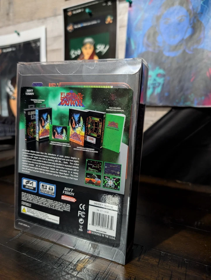 Eliminate Down Sega MD/Genesis - Retro-Bit Sealed Limited Edition - Image 2 of 3