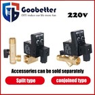 220V Solenoid Valve Timing Automatic Water Discharge Air Compressor 1/2" 3/4" 1"