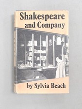 Shakespeare and company, Sylvia Beach, Faber and Faber, 1960, Har