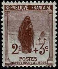FRANCE 1917  AU PROFIT DES ORPHELINS  YT n° 148 Neuf ★ / MH (B)