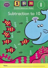 Scottish Heinemann Maths 1: Subtraction to 10 Activity Book 8 Pack Paperback Boo